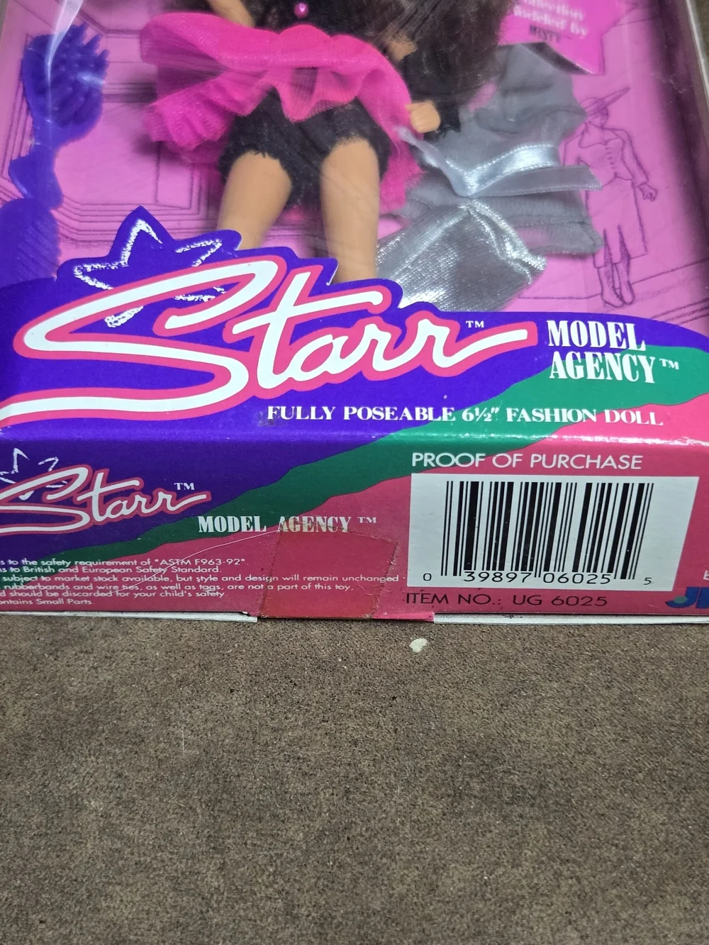 Vintage 1996 JPI Starr Model Agency Uptown Girl Misty Doll NRFB